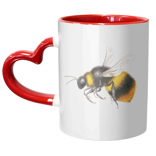 Bumble Bee - unique mug by MO LEA