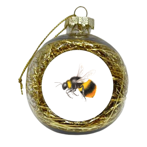 Bumble Bee - xmas bauble by MO LEA