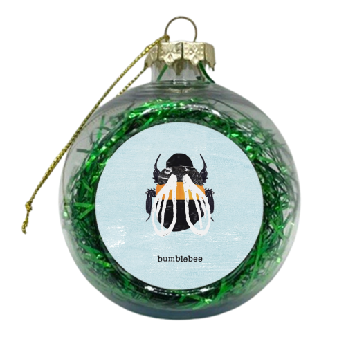 Bumblebee - xmas bauble by Sorcha Faulkner
