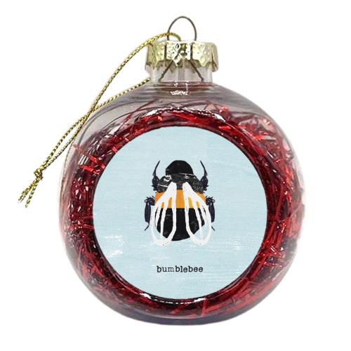 Bumblebee - xmas bauble by Sorcha Faulkner