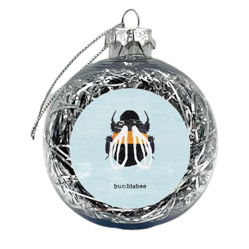 Bumblebee - xmas bauble by Sorcha Faulkner