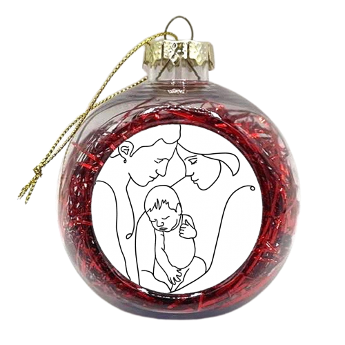 Bundle of Joy - xmas bauble by Uma Prabhakar Gokhale