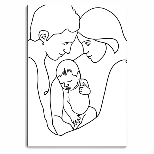 Bundle of Joy - personalised A4, A5, A6 notebook by Uma Prabhakar Gokhale