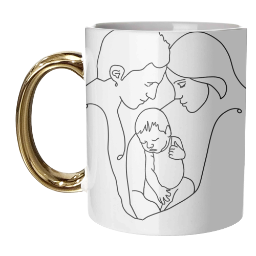 Bundle of Joy - unique mug by Uma Prabhakar Gokhale