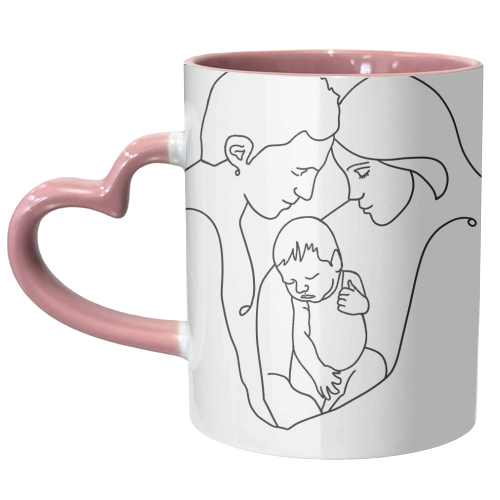 Bundle of Joy - unique mug by Uma Prabhakar Gokhale