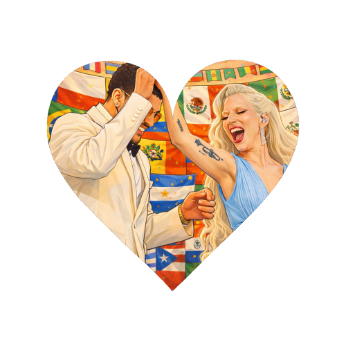 Bunny Gaga Dance - Magnet by Ms Doodle