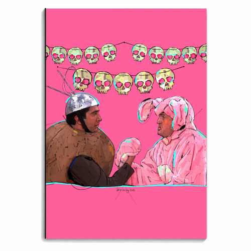 Bunny vs. Doodie - personalised A4, A5, A6 notebook by Beverley Rae