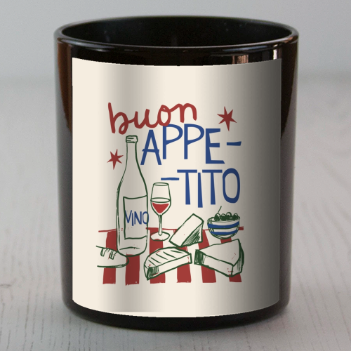 Buon Appetito gift - scented candle by Giddy Kipper