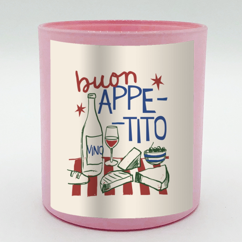 Buon Appetito gift - scented candle by Giddy Kipper