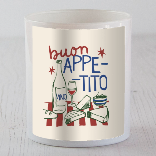 Buon Appetito gift - scented candle by Giddy Kipper