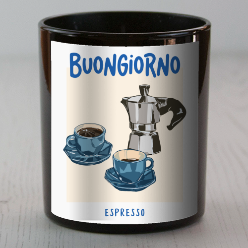 Buongiorno Espresso - scented candle by EZbie
