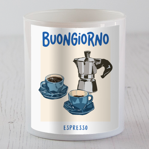 Buongiorno Espresso - scented candle by EZbie