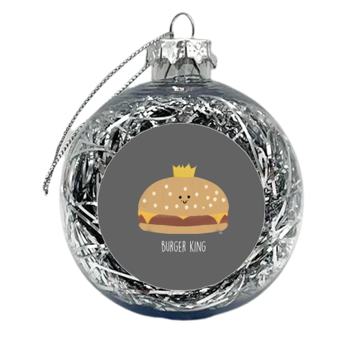 Burger King - xmas bauble by Leeann Walker