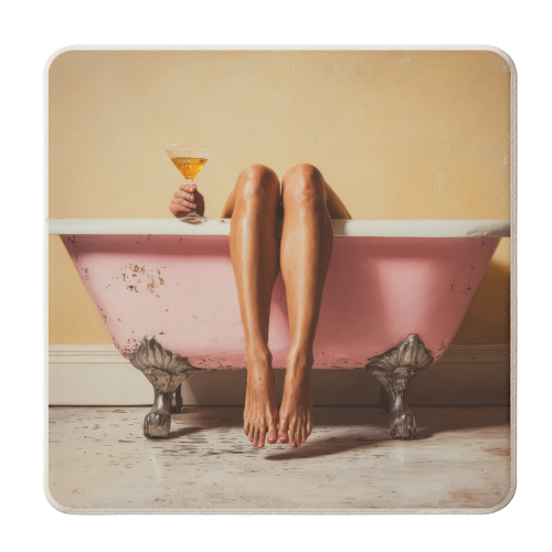 Burnout - personalised beer coaster by DejaReve