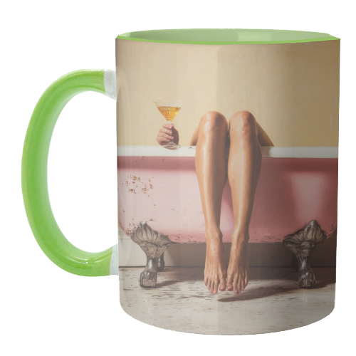 Burnout - unique mug by DejaReve