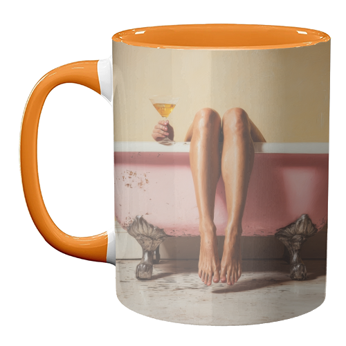Burnout - unique mug by DejaReve