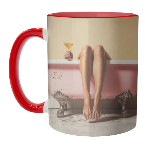 Burnout - unique mug by DejaReve