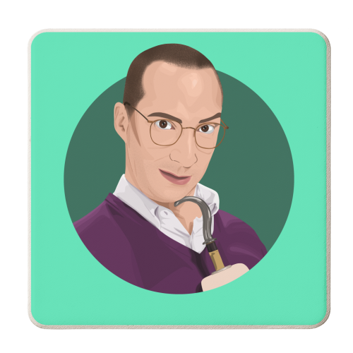 Buster Bluth Arrested Development - personalised beer coaster by Pink and Pip