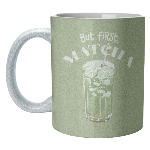 But First, Matcha - unique mug by EZbie
