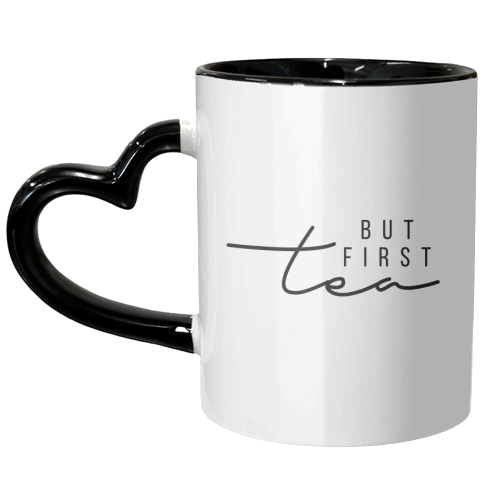 But First Tea - unique mug by Toni Scott
