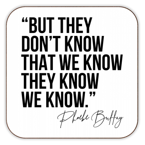 T-Shirt Donna 'They Don't Know That We Know' Friends – Rosa, Morbida E Stampata Di Qualità, Taglia M