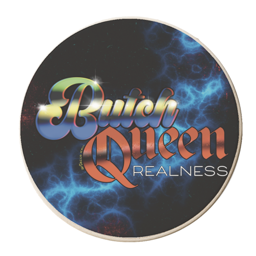 Butch Queen Realness - personalised beer coaster by ARTECCO