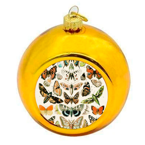 Butterflies Collection - colourful christmas bauble by Gal Design