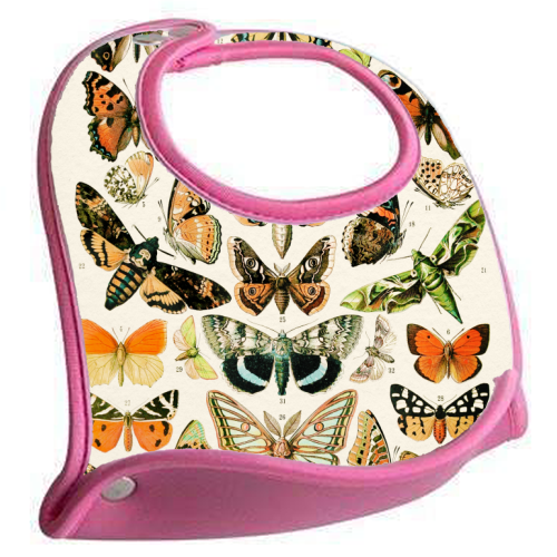 Butterflies Collection - feeding bib by Gal Design