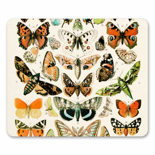 Butterflies Collection - mouse mat by Gal Design