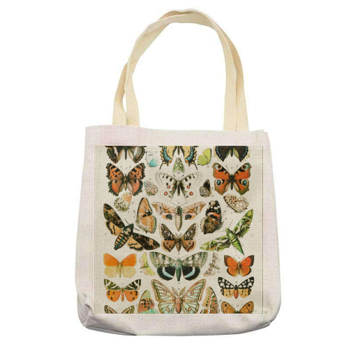 Butterflies Collection - printed canvas tote bag by Gal Design