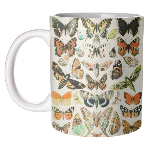 Butterflies Collection - unique mug by Gal Design