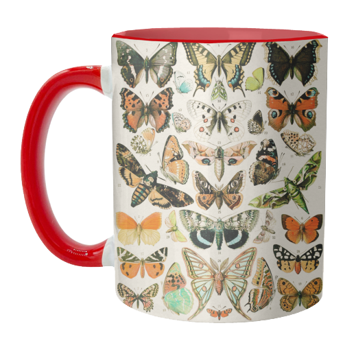 Butterflies Collection - unique mug by Gal Design