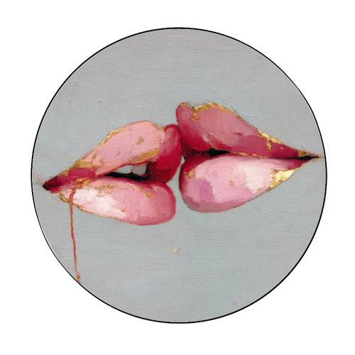 Butterflies in my mind - Circle Sticker by DejaReve