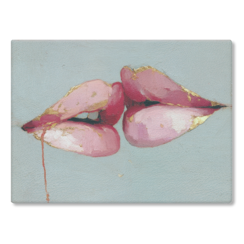 Butterflies in my mind - glass chopping board by DejaReve