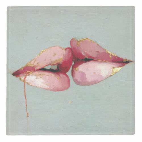 Butterflies in my mind - personalised beer coaster by DejaReve