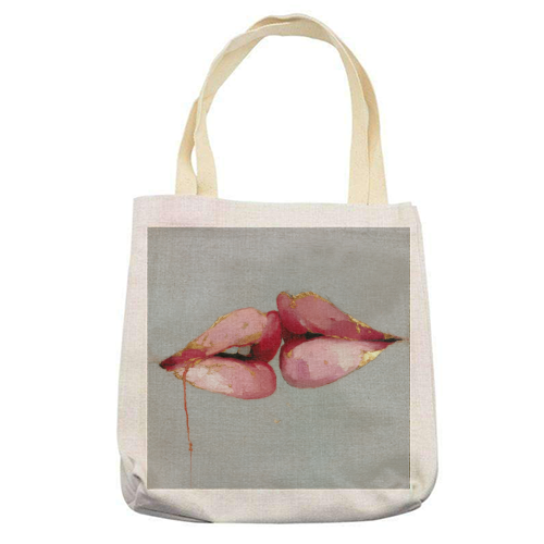 Butterflies in my mind - printed canvas tote bag by DejaReve