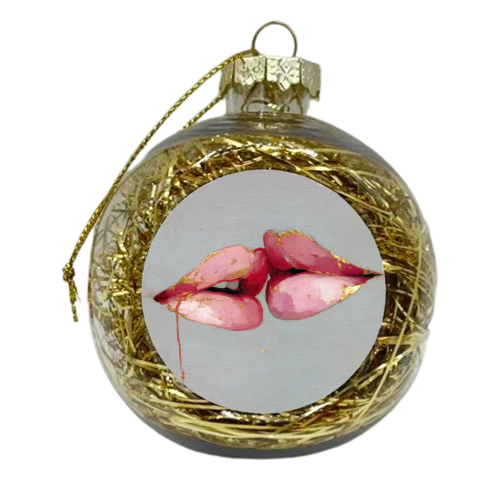 Butterflies in my mind - xmas bauble by DejaReve