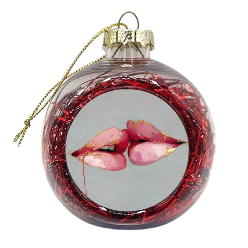Butterflies in my mind - xmas bauble by DejaReve