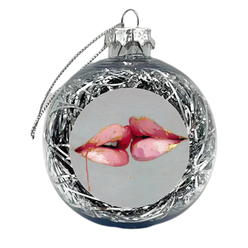 Butterflies in my mind - xmas bauble by DejaReve