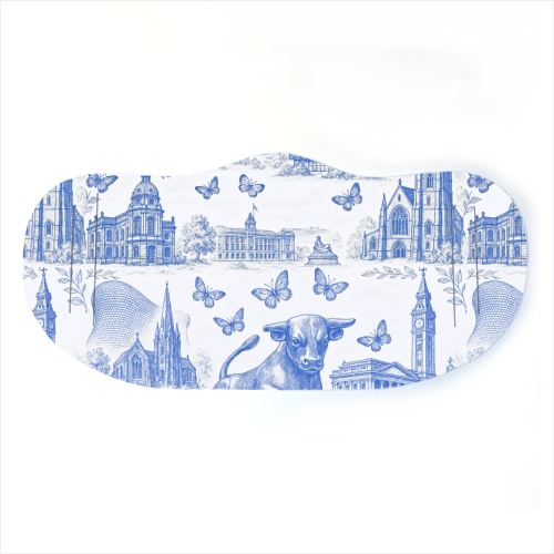 Butterfly Birmingham Toile - face cover mask by Lilly Rose