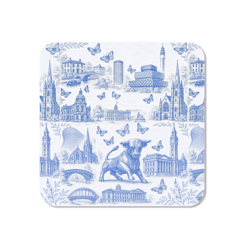Butterfly Birmingham Toile - Magnet by Lilly Rose