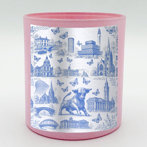 Butterfly Birmingham Toile - scented candle by Lilly Rose