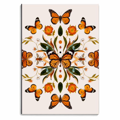 Butterfly dance - personalised A4, A5, A6 notebook by Larissa Grace