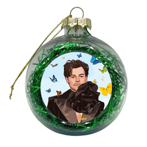 BUTTERFLY HARRY - xmas bauble by DOLLY WOLFE