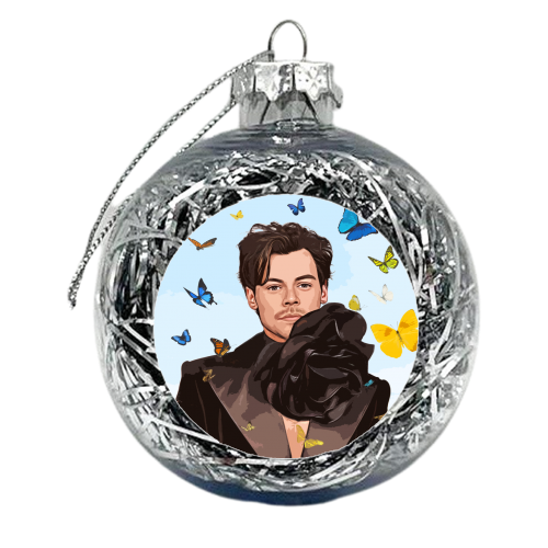 BUTTERFLY HARRY - xmas bauble by DOLLY WOLFE