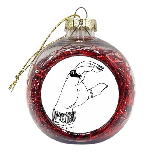 C - xmas bauble by mindy nettles