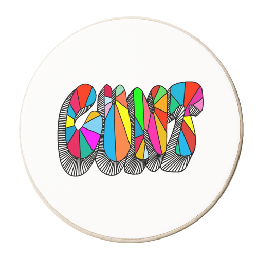 C U Next Tuesday - personalised beer coaster by PixieDrew