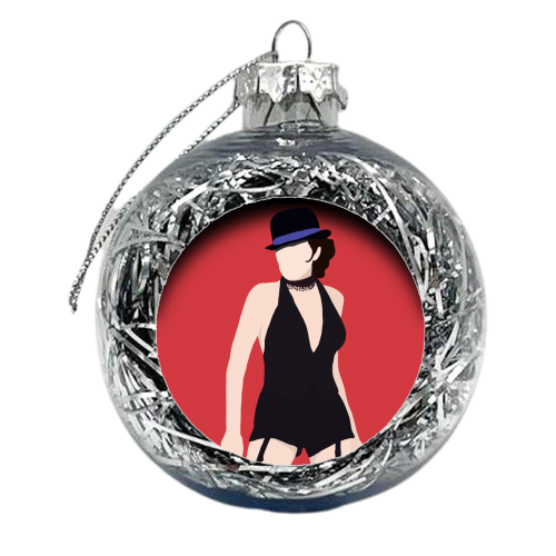 Cabaret - xmas bauble by Rock and Rose Creative