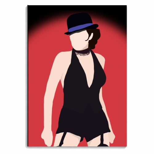 Cabaret - personalised A4, A5, A6 notebook by Rock and Rose Creative