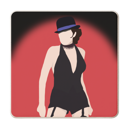 Cabaret - personalised beer coaster by Rock and Rose Creative